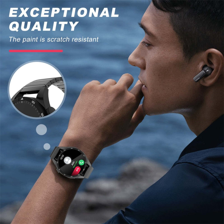 For Garmin Venu 3 22mm One Bead Paint Butterfly Buckle Alloy Watch Band(Silver) - free shipping - PMC TechLife - Order now!