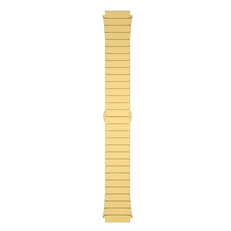 For Ticwatch E2 22mm One Bead Paint Butterfly Buckle Alloy Watch Band(Gold) - free shipping - PMC TechLife - Order now!
