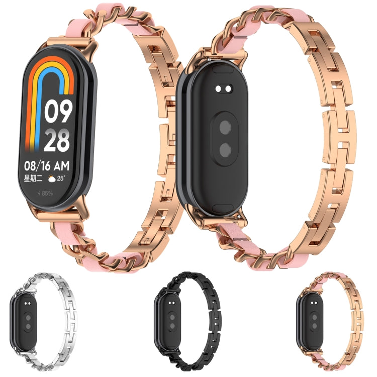 For Xiaomi Smart Band 9 / 9 NFC Fashion Bracelet Metal Watch Band(Silver) - free shipping - PMC TechLife - Order now!