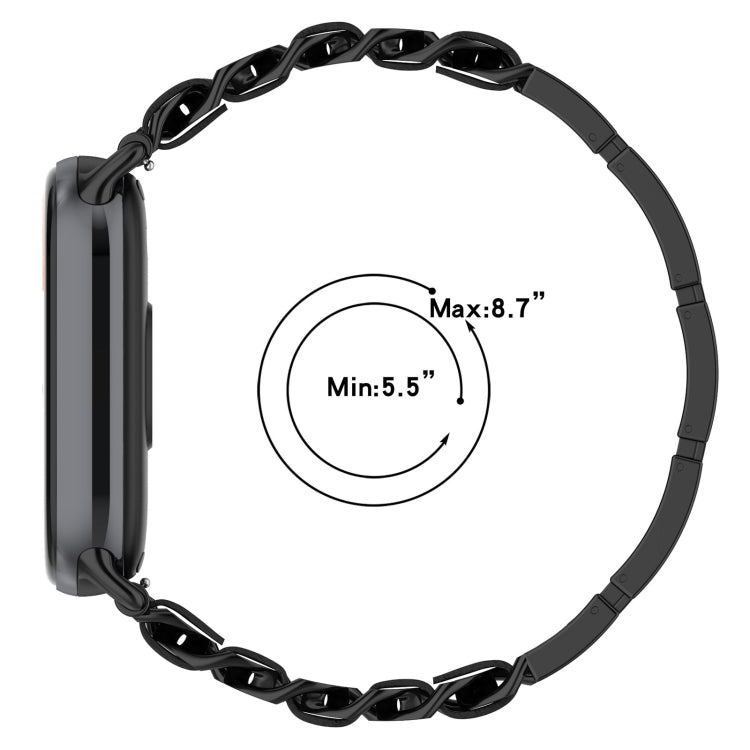 For Xiaomi Smart Band 9 / 9 NFC Fashion Bracelet Metal Watch Band(Silver) - free shipping - PMC TechLife - Order now!