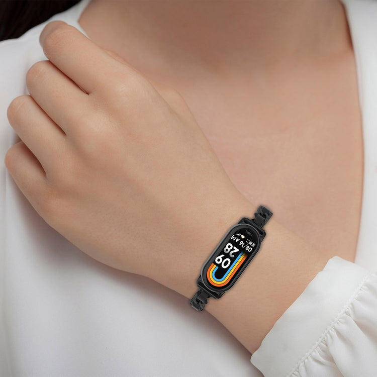 For Xiaomi Smart Band 9 / 9 NFC Fashion Bracelet Metal Watch Band(Silver) - free shipping - PMC TechLife - Order now!