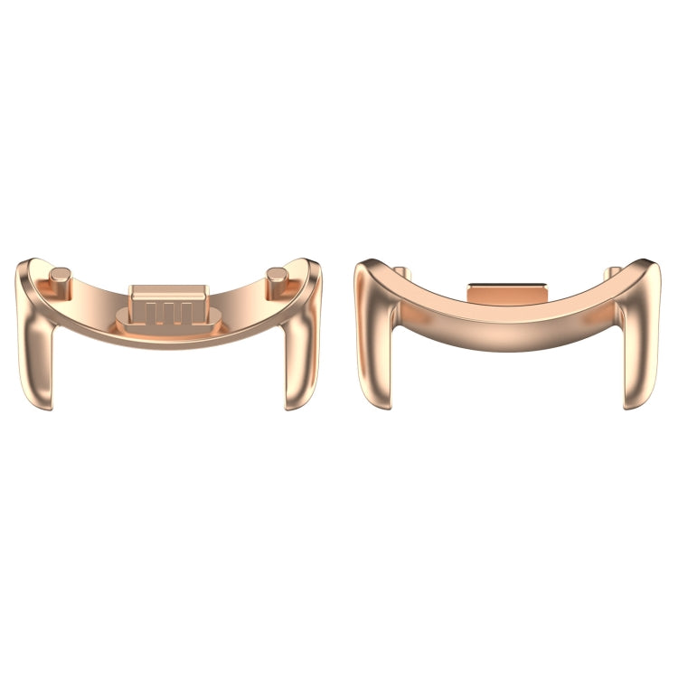 For Xiaomi Smart Band 9 14mm 1 Pair Metal Watch Band Connector(Rose Gold) - free shipping - PMc TechLife - Order now!