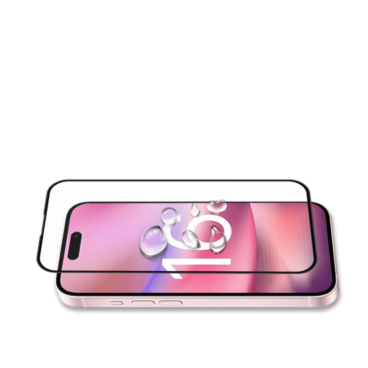 For iPhone 16 mocolo 2.5D Full Glue Full Cover Tempered Glass Film - free shipping - PMC TechLife - Order now!