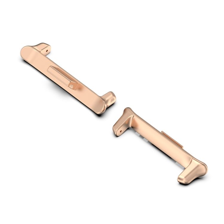 For vivo iQOO Watch GT 22mm 1 Pair Metal Watch Band Connector(Rose Gold) - free shipping - PMc TechLife - Order now!