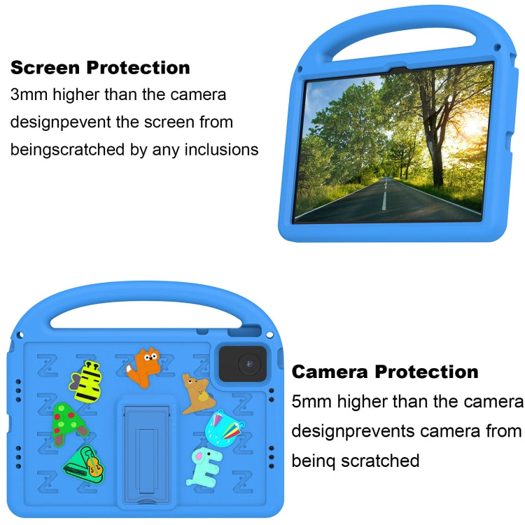 For Lenovo Tab M11 / Xiaoxin Pad 11 2024 Cartoon Sparrow EVA Shockproof Tablet Case(Blue) - Lenovo by PMC Jewellery | Online Shopping South Africa | PMC Jewellery | Buy Now Pay Later Mobicred