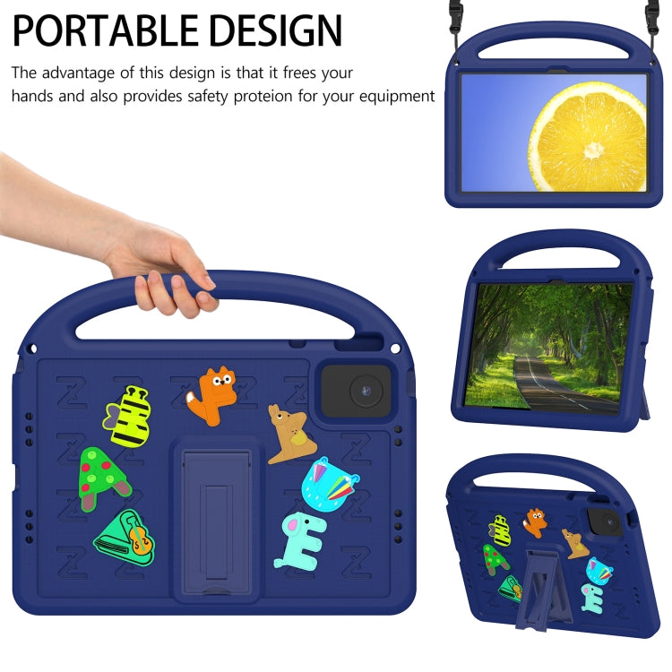 For Lenovo Tab M11 / Xiaoxin Pad 11 2024 Cartoon Sparrow EVA Shockproof Tablet Case(Navy Blue) - free shipping - PMC TechLife - Order now!