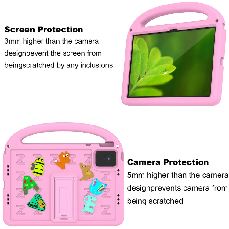 For Lenovo Tab M11 / Xiaoxin Pad 11 2024 Cartoon Sparrow EVA Shockproof Tablet Case(Pink) - Lenovo by PMC TechLife | Online Shopping South Africa | PMC TechLife | Buy Now Pay Later Mobicred