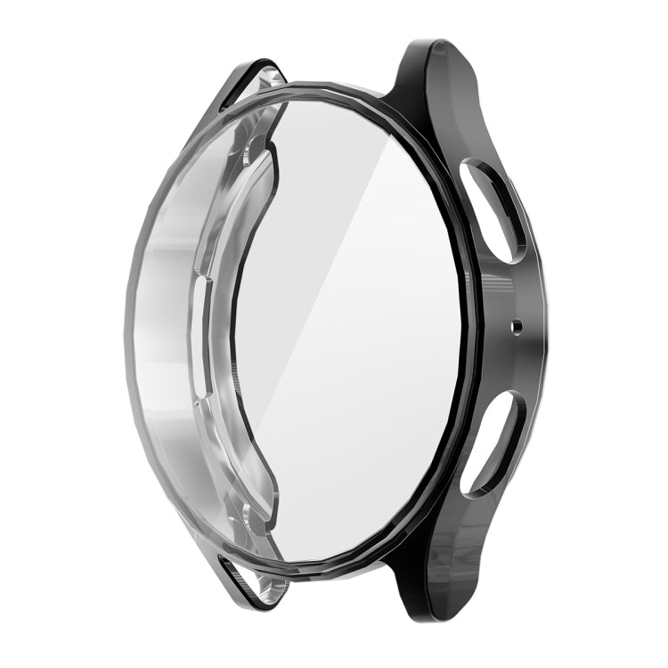 For Samsung Galaxy Watch7 44mm ENKAY Hat-Prince Full Coverage Electroplated Soft TPU Case with Screen Protection(Black) - free shipping - PMc TechLife - Order now!