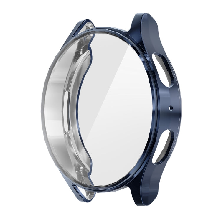 For Samsung Galaxy Watch7 44mm ENKAY Hat-Prince Full Coverage Electroplated Soft TPU Case with Screen Protection(Dark Blue) - free shipping - PMc TechLife - Order now!
