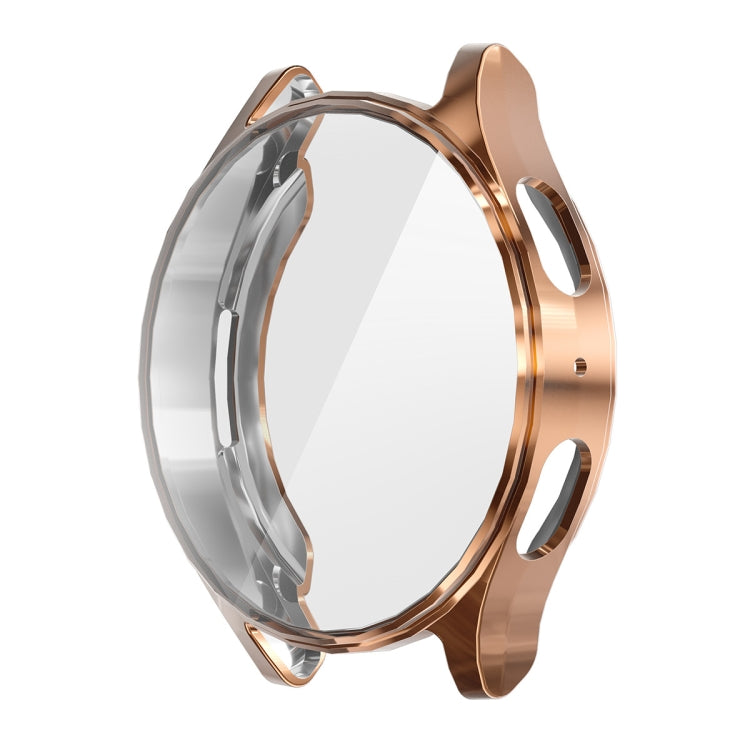 For Samsung Galaxy Watch7 44mm ENKAY Hat-Prince Full Coverage Electroplated Soft TPU Case with Screen Protection(Rose Gold) - free shipping - PMc TechLife - Order now!