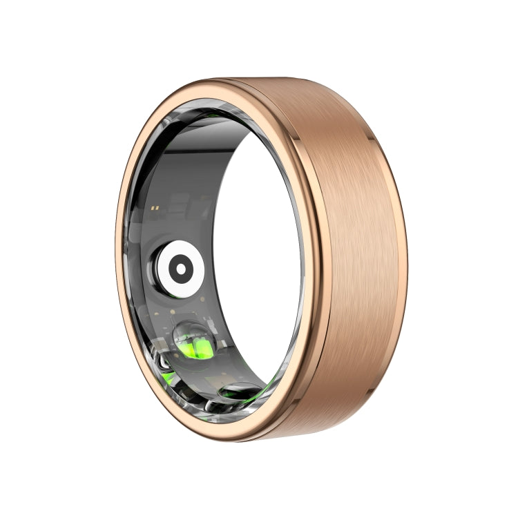 R03 SIZE 8 Smart Ring, Support Heart Rate / Blood Oxygen / Sleep / Multiple Sports Modes(Gold) - Smart Rings / Smart Telephones by PMC TechLife | Online Shopping South Africa | PMC TechLife | Buy Now Pay Later Mobicred