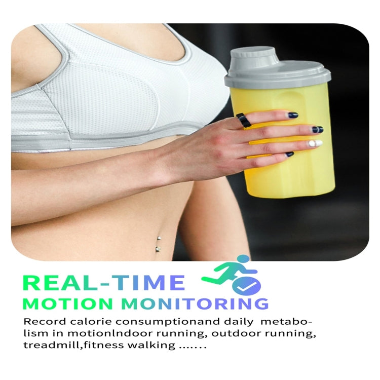 R8 SIZE 16 Smart Ring, Support Heart Rate / Blood Oxygen / Sleep / Multiple Sports Modes(White) - free shipping - PMC TechLife - Order now!