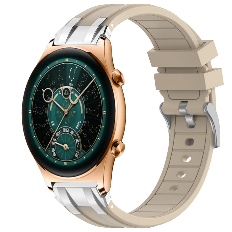 For Honor Watch GS 4 22mm Quick Release Silver Buckle Royal Silicone Watch Band(Starlight) - free shipping - PMC TechLife - Order now!