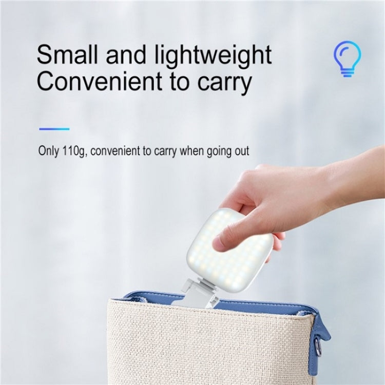 V15 Mini Clip-On Portable LED Fill Light Phone Laptop Video Conference Live Streaming Fill Lamp(Purple) - Selfie Light by PMC TechLife | Online Shopping South Africa | PMC TechLife | Buy Now Pay Later Mobicred