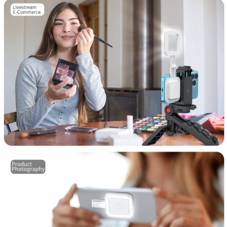 V18 Portable Skin Beauty Live Streaming LED Fill Light Magnetic Phone Selfie Lamp(White) - Selfie Light by PMC TechLife | Online Shopping South Africa | PMC TechLife | Buy Now Pay Later Mobicred