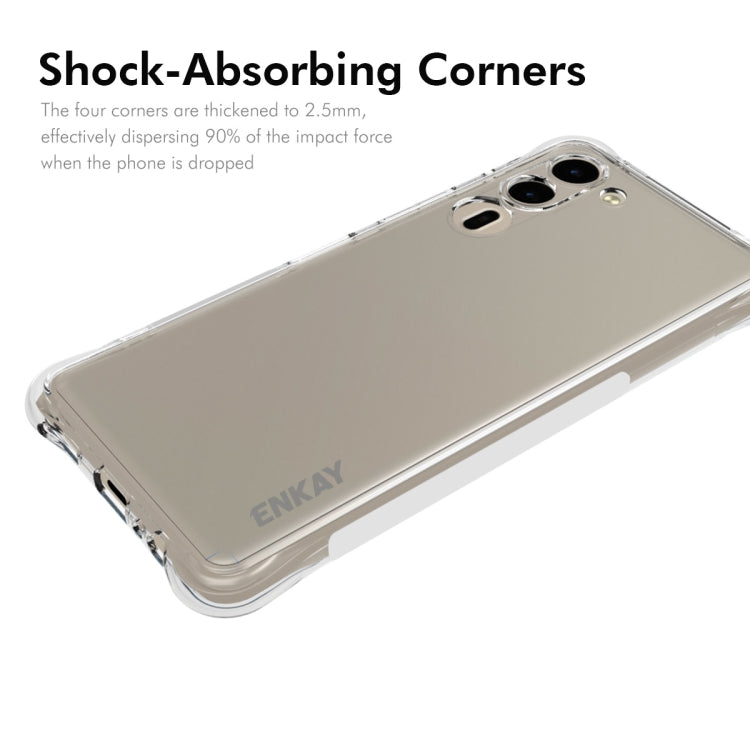 For Fujitsu Arrows We2 Plus / F-51E ENKAY Clear TPU Shockproof Anti-slip Phone Case - free shipping - PMC Jewellery - Order now!