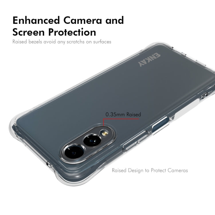 For Fujitsu Arrows We2 / F-52E ENKAY Clear TPU Shockproof Anti-slip Phone Case - free shipping - PMC Jewellery - Order now!
