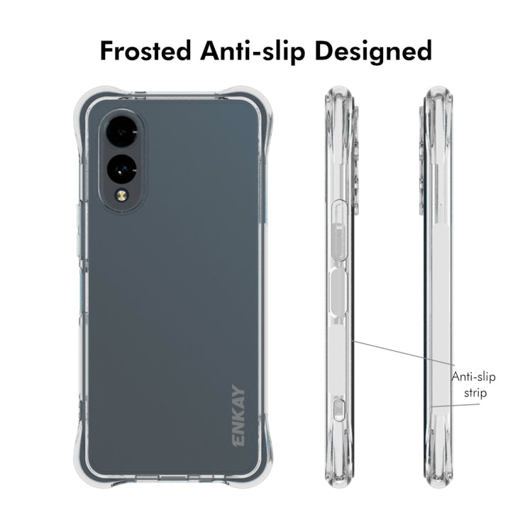 For Fujitsu Arrows We2 / F-52E ENKAY Clear TPU Shockproof Anti-slip Phone Case - free shipping - PMC Jewellery - Order now!