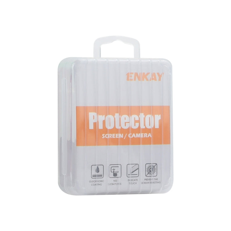 For iPhone 16 / 16 Plus ENKAY AR Anti-reflection Individual Diamond Ring Camera Lens Glass Full Film(Colorful) - free shipping - PMC Jewellery - Order now!