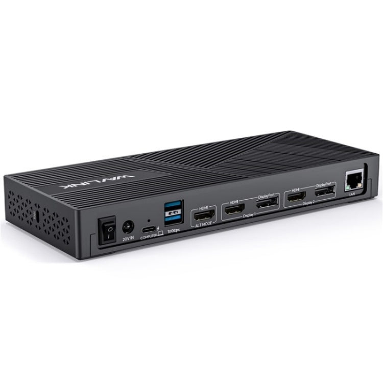 WAVLINK UG69PD25 Pro 100W PD Charging Triple 4K Display Laptop Docking Station, Plug:UK Plug - free shipping - PMc TechLife - Order now!