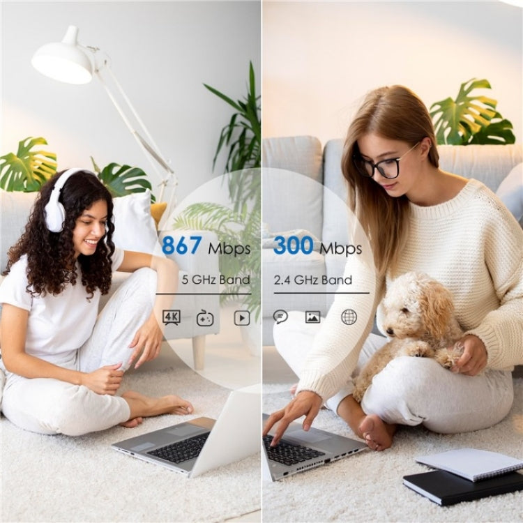 WAVLINK WN530HG3 AC1200 Dual Band AP Router 1000Mbps WAN / LAN Ethernet Port, Plug:US Plug - free shipping - PMC Jewellery - Order now!