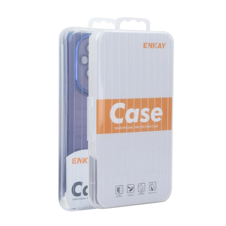 For Honor Magic6 ENKAY Hat-Prince Translucent Matte TPU Phone Case with Lens Film(White) - Honor Cases by ENKAY | Online Shopping South Africa | PMC Jewellery | Buy Now Pay Later Mobicred