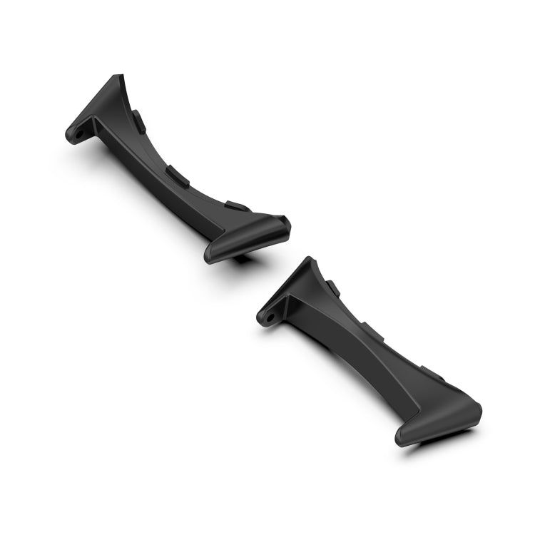 For Google Pixel Watch 3 41mm 1 Pair Stainless Steel Metal Watch Band Connector(Black) - free shipping - PMc TechLife - Order now!