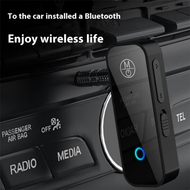 B28 2-In-1 Audio Adapter AUX Connector Bluetooth 5.1 Transmitter Receiver - Bluetooth Car Kits by PMC Jewellery | Online Shopping South Africa | PMC Jewellery | Buy Now Pay Later Mobicred