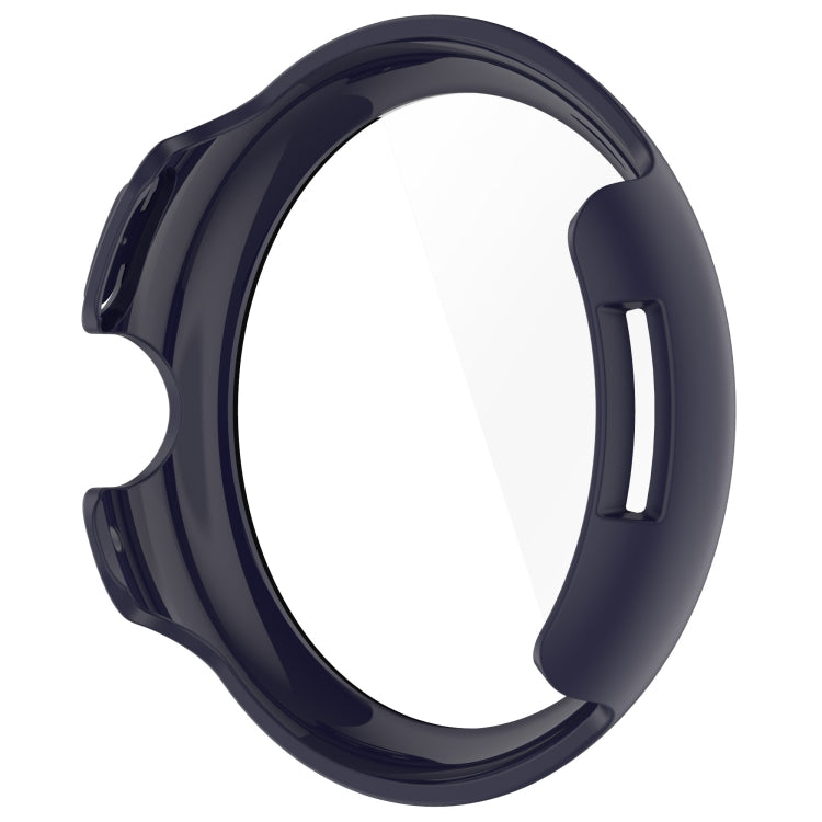 For Google Pixel Watch 3 41mm PC + Tempered Film Integrated Watch Protective Case(Midnight Blue) - Watch Cases by PMC TechLife | Online Shopping South Africa | PMC TechLife | Buy Now Pay Later Mobicred
