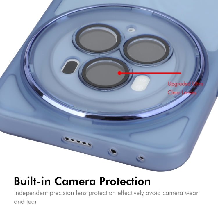 For Honor Magic6 ENKAY Hat-Prince Translucent Matte TPU Phone Case with Lens Film + 3D Hot Bending Film(Purple) - free shipping - PMC Jewellery - Order now!