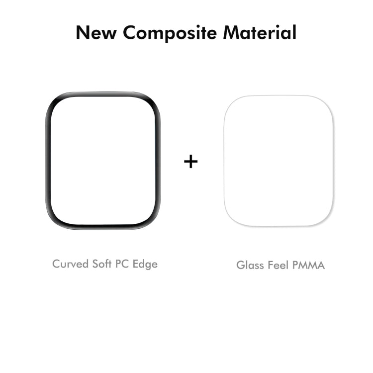 For Apple Watch Series 10 42mm 10pcs ENKAY 3D Full Coverage Soft PC Edge PMMA HD Screen Film - Screen Protector by ENKAY | Online Shopping South Africa | PMC TechLife | Buy Now Pay Later Mobicred