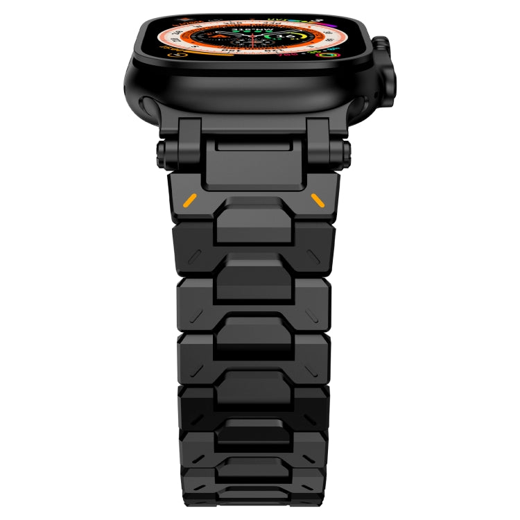 For Apple Watch Series 9 45mm Pathfinder Stainless Steel Metal Watch Band(Black) - free shipping - PMC TechLife - Order now!