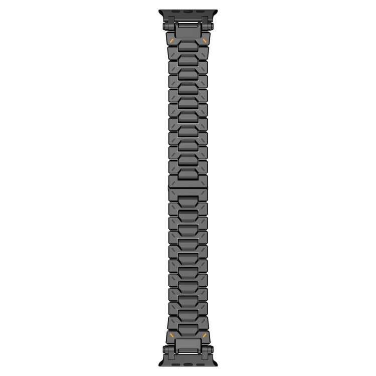 For Apple Watch SE 2022 44mm Pathfinder Stainless Steel Metal Watch Band(Black) - free shipping - PMC TechLife - Order now!