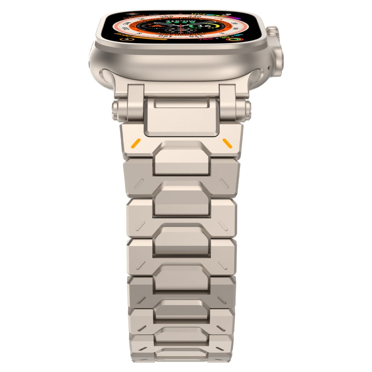 For Apple Watch Series 5 44mm Pathfinder Stainless Steel Metal Watch Band(Titanium Color) - free shipping - PMC TechLife - Order now!