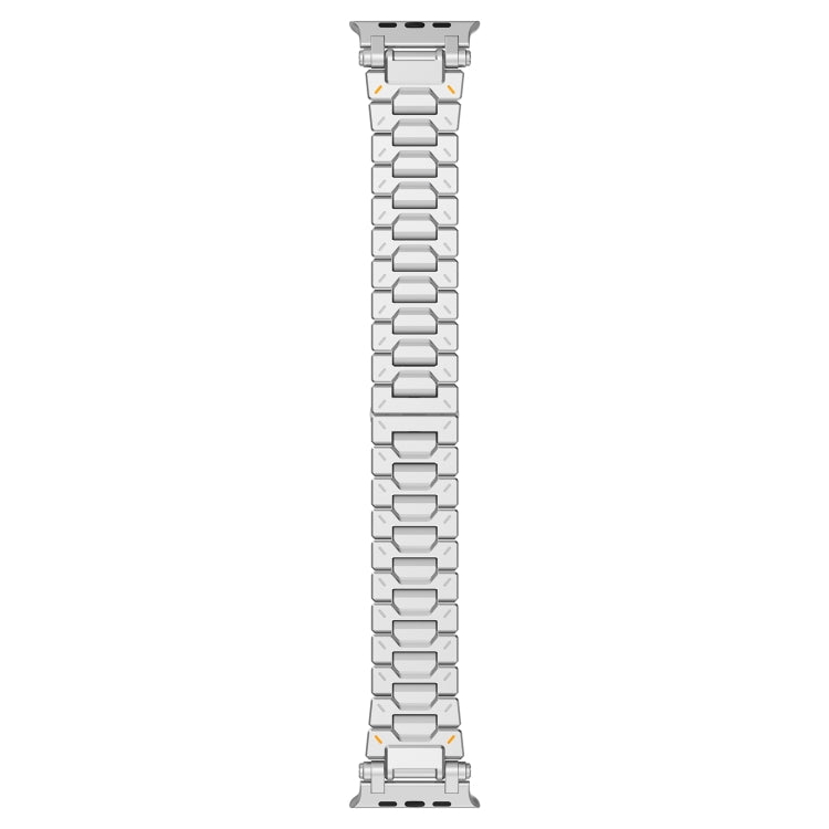 For Apple Watch Series 3 42mm Pathfinder Stainless Steel Metal Watch Band(Silver) - free shipping - PMC TechLife - Order now!