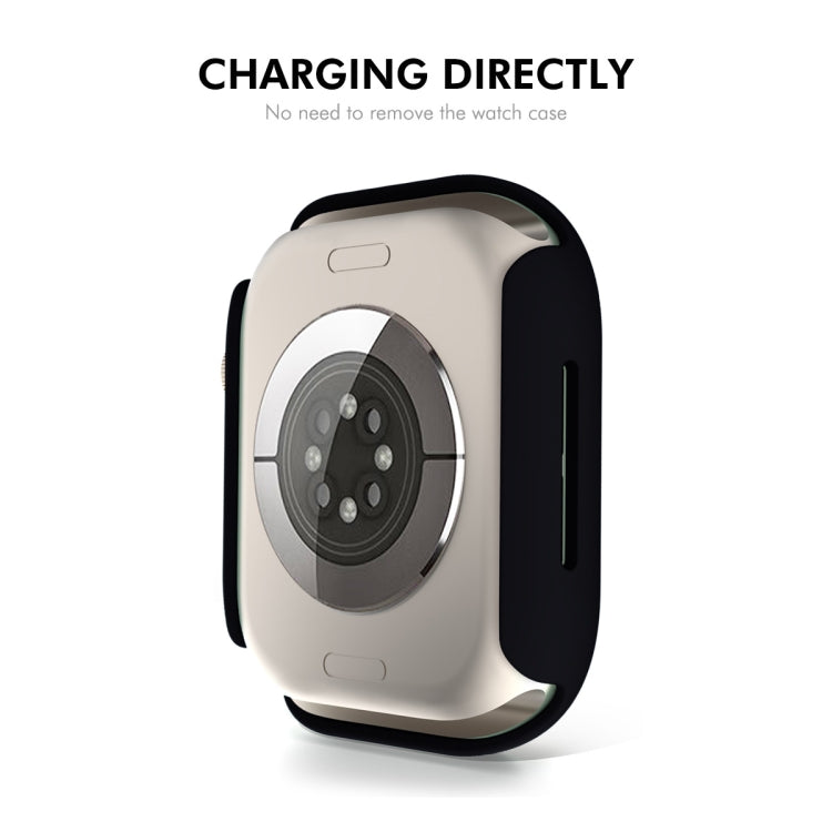 For Apple Watch Series 10 42mm ENKAY Hat-Prince PC Tempered Glass Film Integrated Watch Case(Transparent) - free shipping - PMc TechLife - Order now!