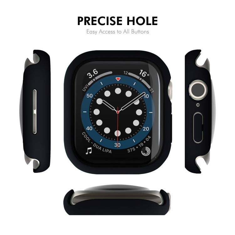 For Apple Watch Series 10 42mm ENKAY Hat-Prince PC Tempered Glass Film Integrated Watch Case(Cyan) - free shipping - PMc TechLife - Order now!