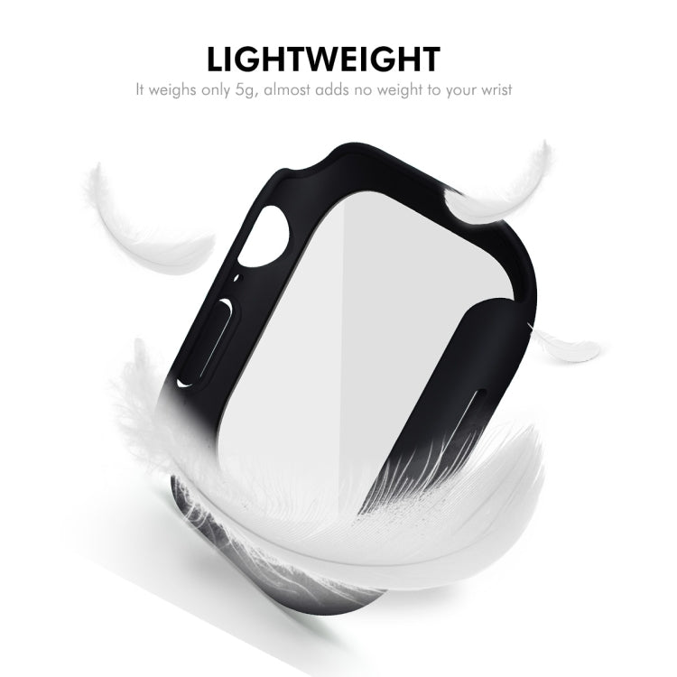 For Apple Watch Series 10 46mm ENKAY Hat-Prince PC Tempered Glass Film Integrated Watch Case(Transparent) - free shipping - PMc TechLife - Order now!