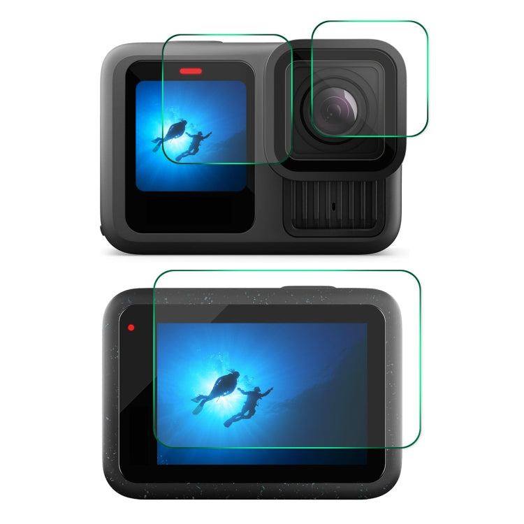 For GoPro HERO13 Black ENKAY 0.2mm 9H Tempered Glass Screen Protector Front ��� Back Camera Film - free shipping - PMC TechLife - Order now!