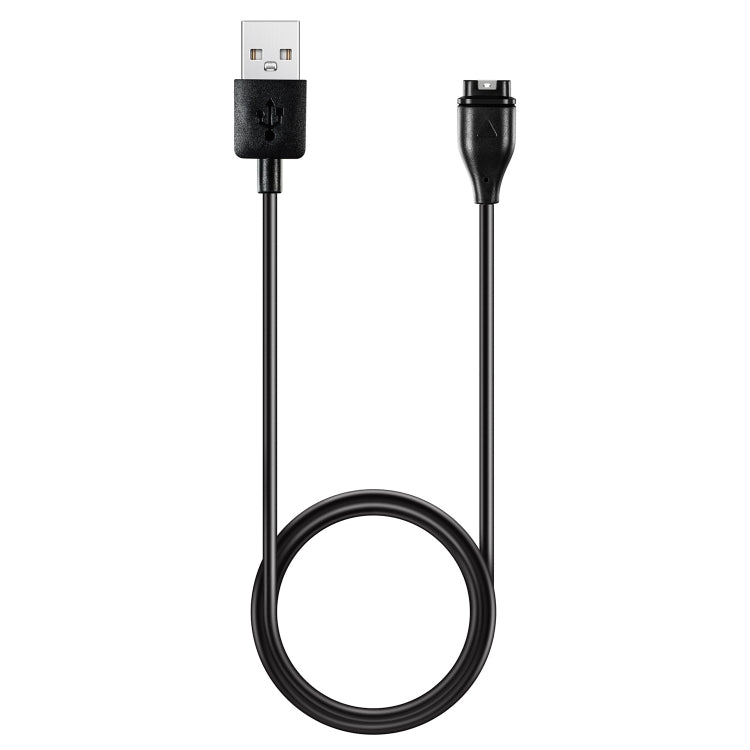 For Garmin Fenix 8 AMOLED / Vivoactive 6 USB Interface Smart Watch Charging Cable, Length: 1m(Black) - Charger by PMC TechLife | Online Shopping South Africa | PMC TechLife | Buy Now Pay Later Mobicred