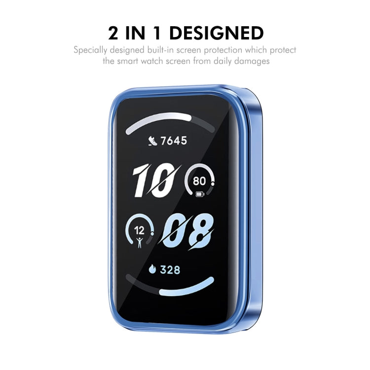 For Honor Band 9 ENKAY Hat-Prince Full Coverage Electroplated Soft TPU Case with Screen Protection(Golden) - free shipping - PMc TechLife - Order now!