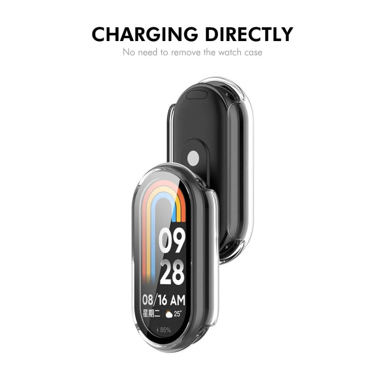 For Xiaomi Smart Band 9 / 9 NFC ENKAY Hat-Prince PC Frame Watch Protective Case with Tempered Film(Black) - free shipping - PMc TechLife - Order now!