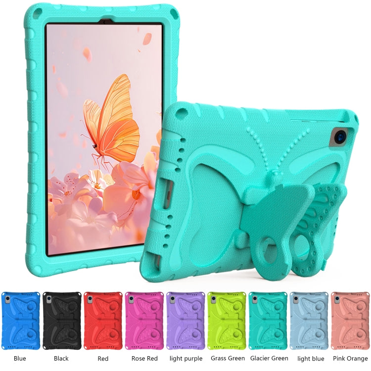 For Lenovo Tab K10 TB-X6C6F 10.3 Butterfly Bracket EVA Shockproof Tablet Case(Mint Green) - Lenovo by PMC TechLife | Online Shopping South Africa | PMC TechLife | Buy Now Pay Later Mobicred