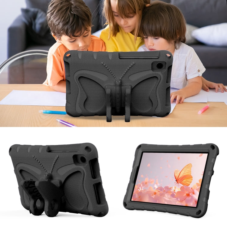 For Lenovo Tab M8 TB-8505F 8.0 / TB-8705N Butterfly Bracket EVA Shockproof Tablet Case(Black) - Lenovo by PMC TechLife | Online Shopping South Africa | PMC TechLife | Buy Now Pay Later Mobicred
