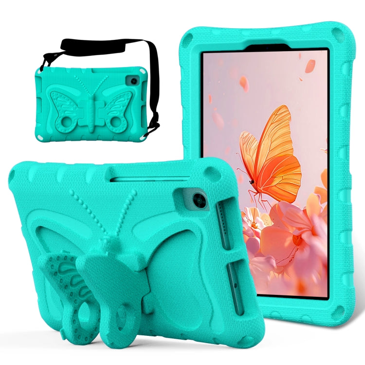 For Lenovo Tan M8 Gen4 8.0 2023 Butterfly Bracket EVA Shockproof Tablet Case(Mint Green) - Lenovo by PMC TechLife | Online Shopping South Africa | PMC TechLife | Buy Now Pay Later Mobicred