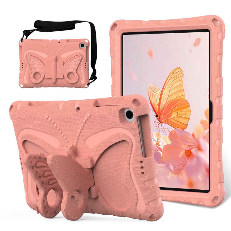 For Lenovo Tab M10 HD TB-328 10.1 Butterfly Bracket EVA Shockproof Tablet Case(Pink Orange) - free shipping - PMC TechLife - Order now!