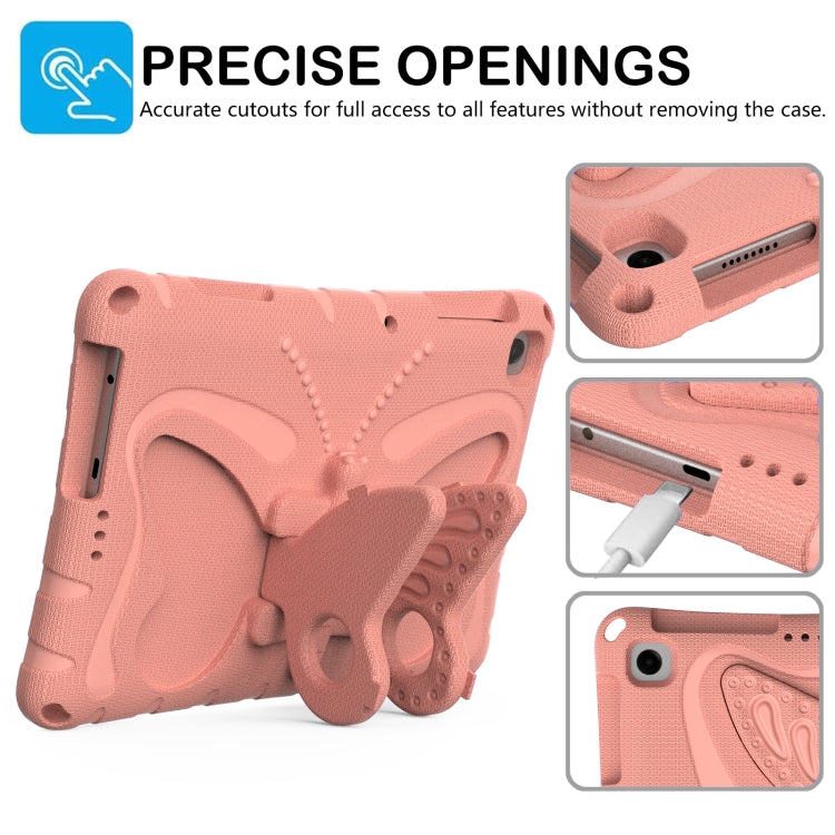For Lenovo Tab M10 HD TB-328 10.1 Butterfly Bracket EVA Shockproof Tablet Case(Pink Orange) - free shipping - PMC TechLife - Order now!