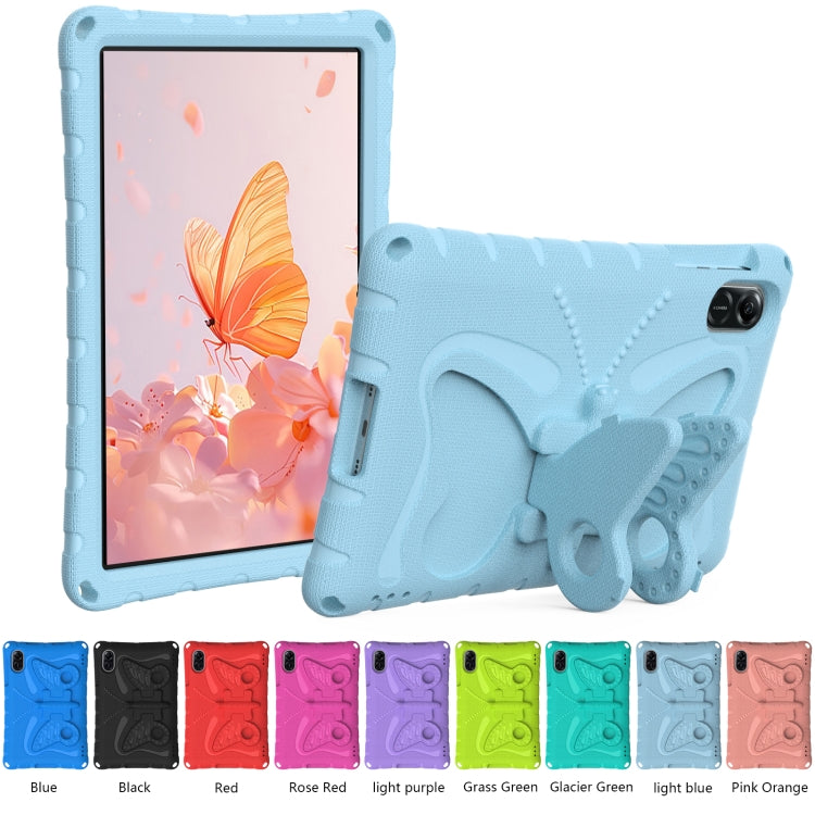 For Honor Pad X8 Pro 11.5 Butterfly Bracket EVA Shockproof Tablet Case(Light Blue) - Honor by PMC TechLife | Online Shopping South Africa | PMC TechLife | Buy Now Pay Later Mobicred