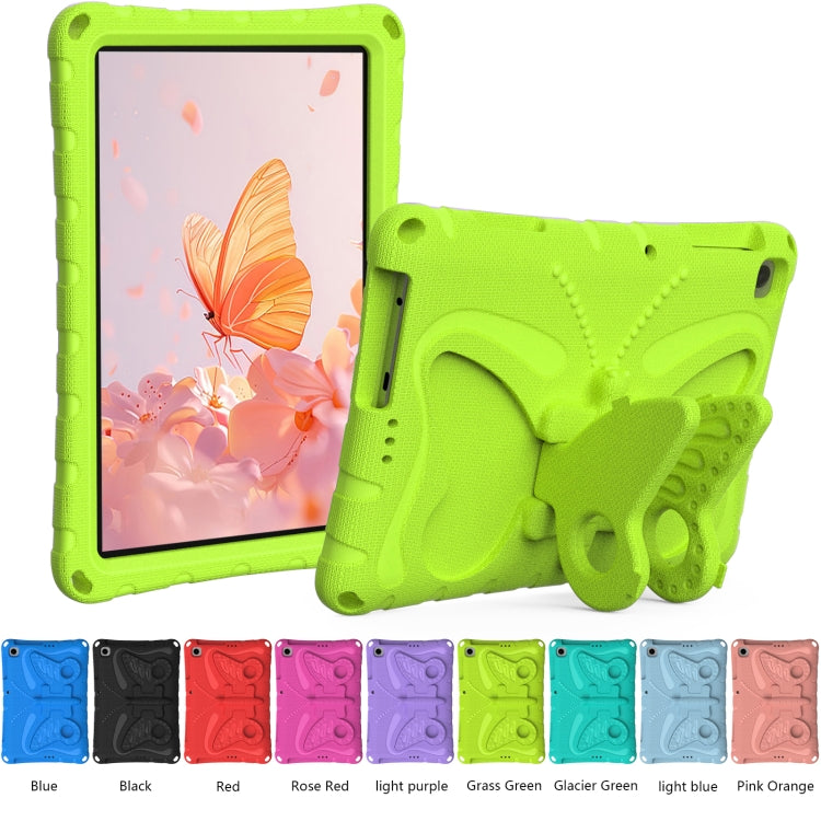 For Honor Pad X8 / X8 Lite 10.1 Butterfly Bracket EVA Shockproof Tablet Case(Grass Green) - free shipping - PMC TechLife - Order now!