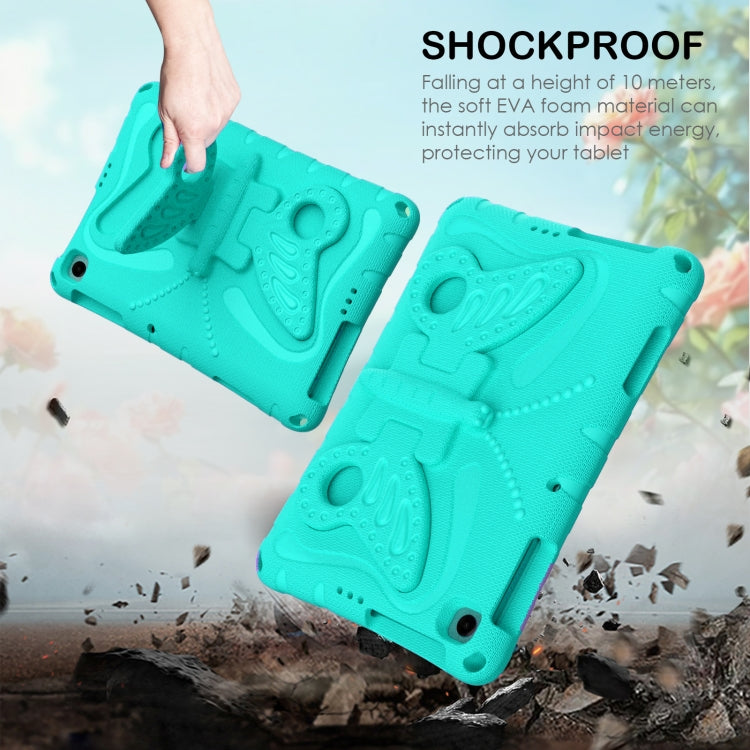For Honor Pad X8 / X8 Lite 10.1 Butterfly Bracket EVA Shockproof Tablet Case(Mint Green) - Honor by PMC TechLife | Online Shopping South Africa | PMC TechLife | Buy Now Pay Later Mobicred